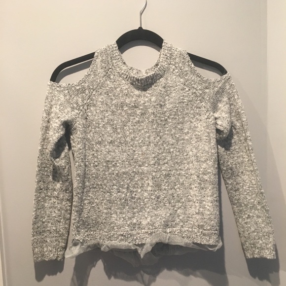 abercrombie kids Other - Abercrombie Kids Girls Cold Shoulder Sweater
